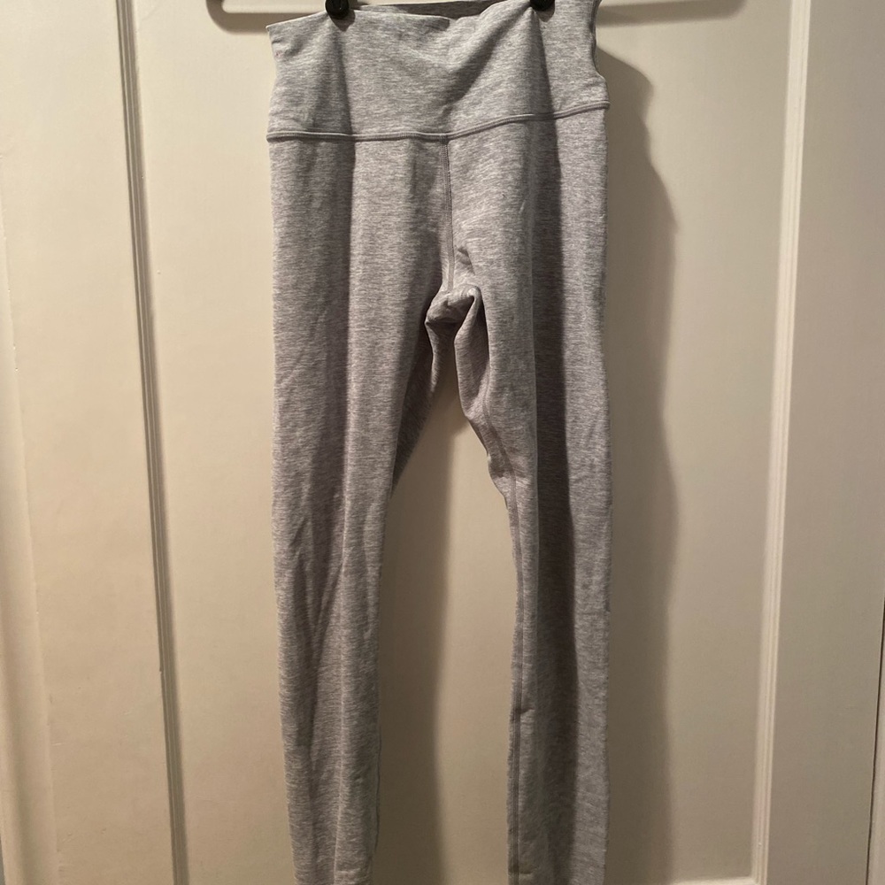 alo yoga size small grey leggings. never worn